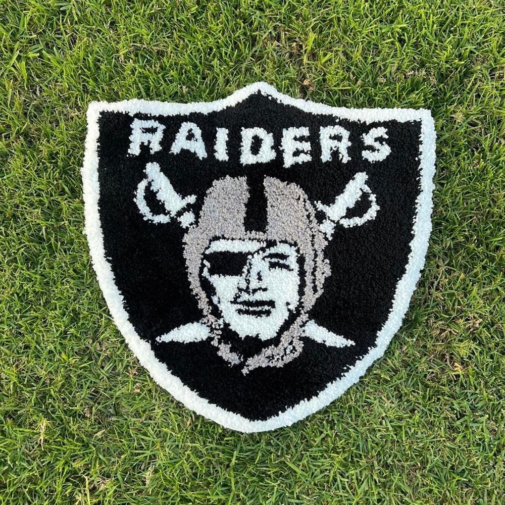 Raiders rug
